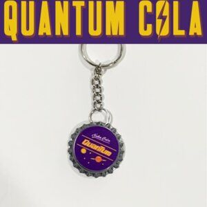 Fallout 4 Nuka Cola Quantum Cap Keychain - 3.5inch Gaming Keychain